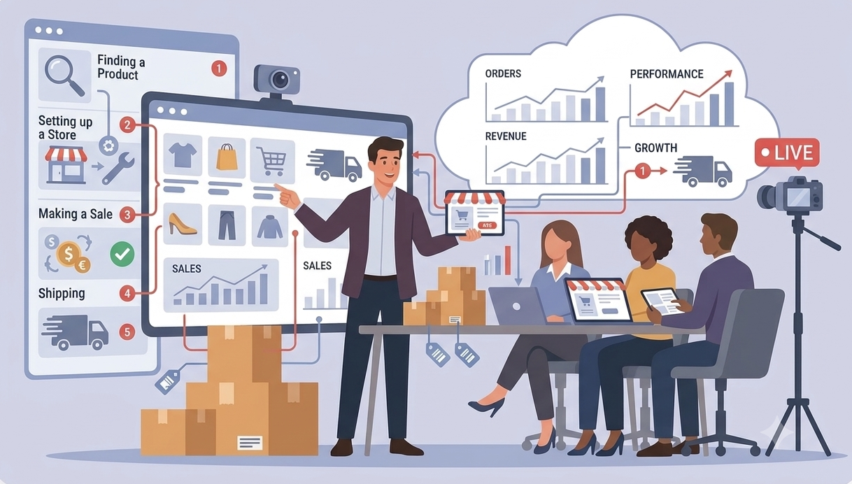 Mağazanolsun Stoksuz E-ticaret Canlı Yayını